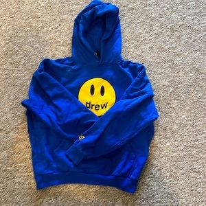 Drew House Blue Sweatshirt with Hood